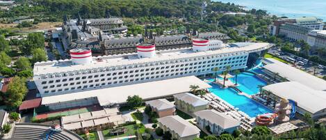 Voorkant van accommodatie