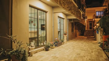 Front of property - evening/night