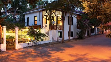 Front of property – evening/night