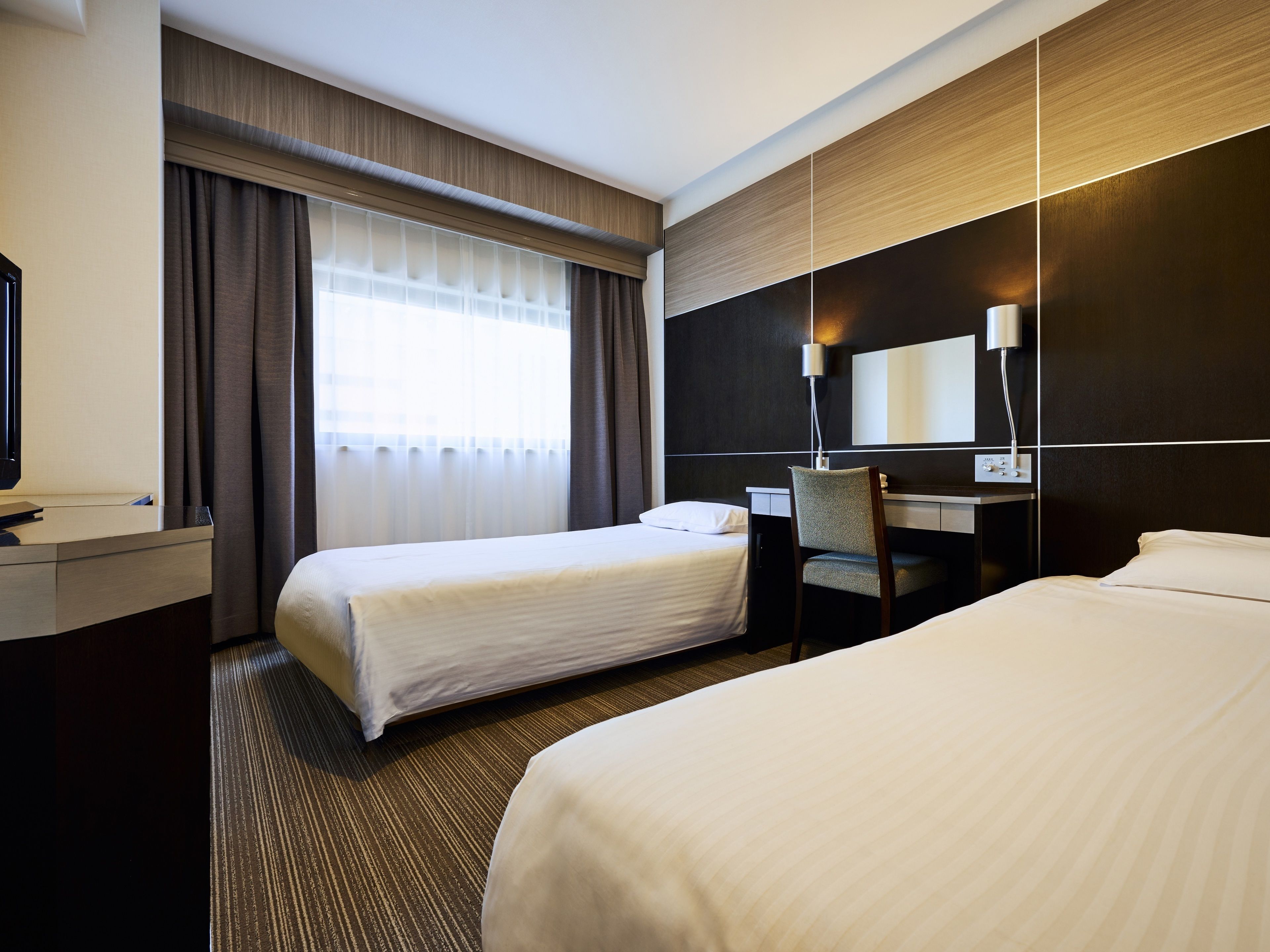 casual twin room a, non smoking | in-room safe, desk, free wifi, bed sheets