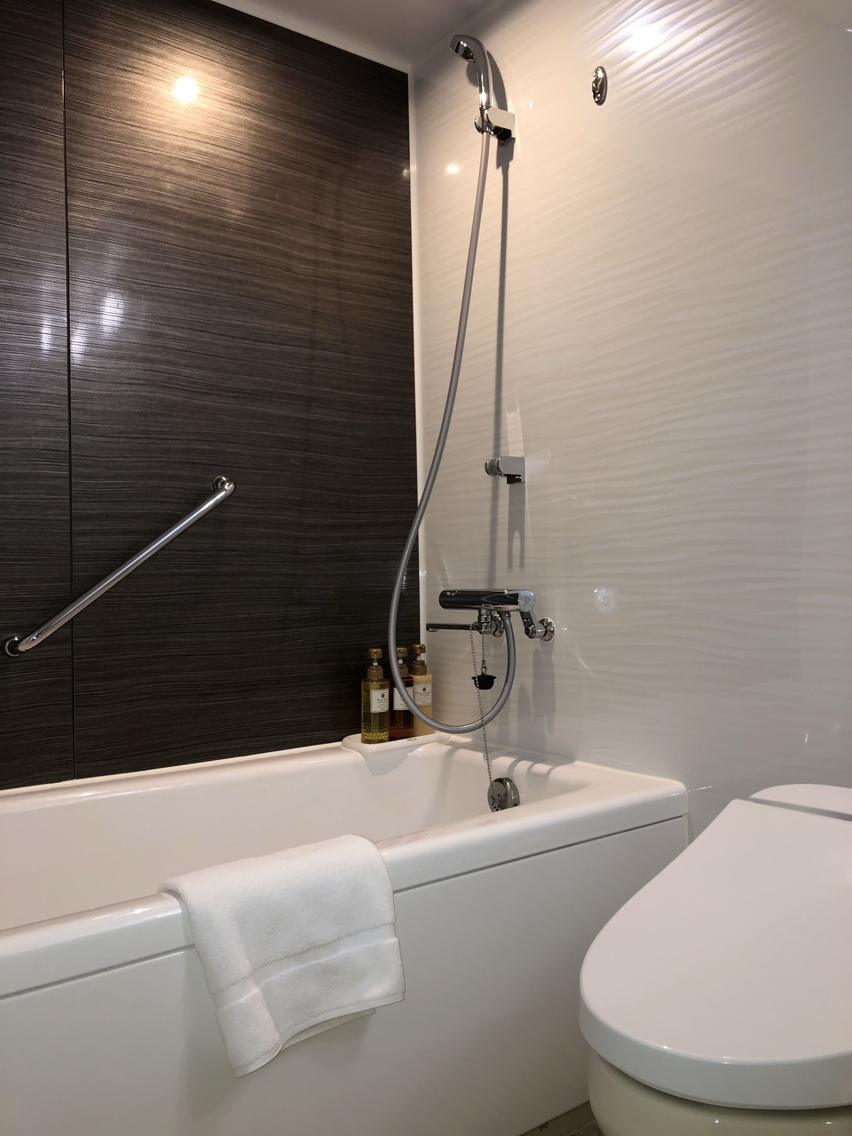 deluxe twin room, non smoking | bathroom | combined shower/bathtub, free toiletries, hair dryer, slippers