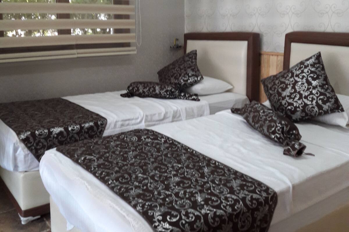 Minibar, desk, blackout drapes, iron/ironing board