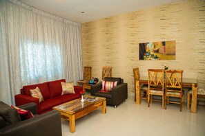 42-inch LED TV with satellite channels, TV