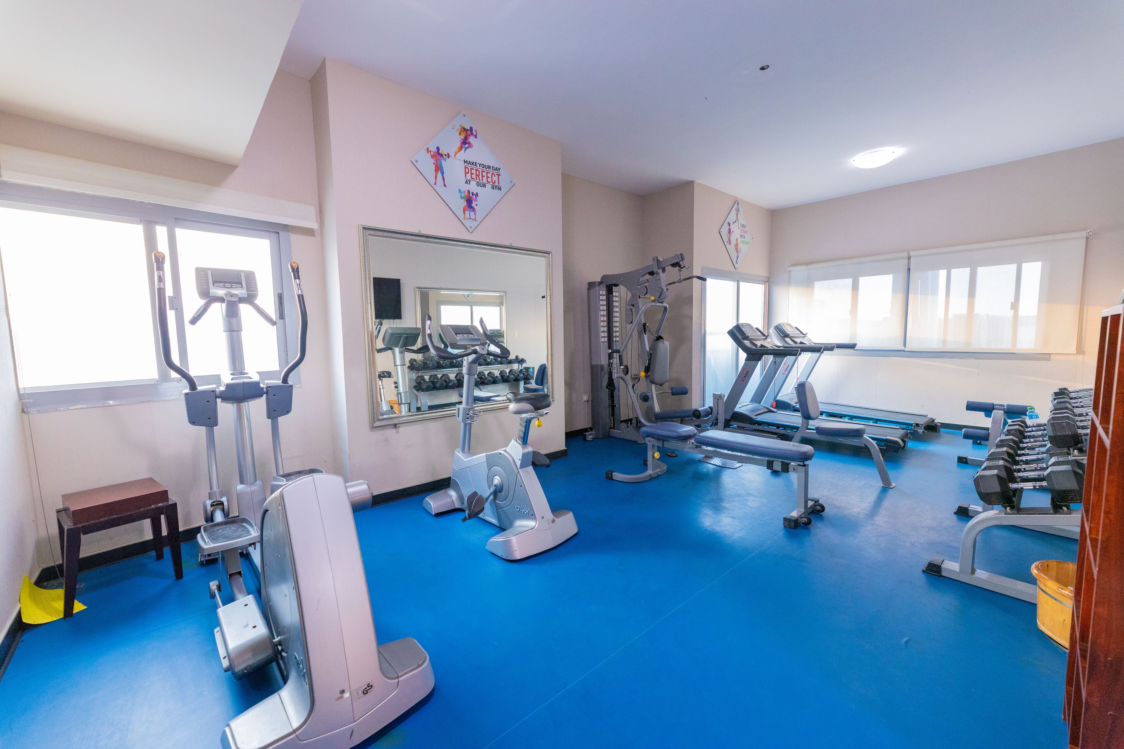 Gym | Ewan Tower Hotel Apartments, Ajman