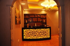 Khu tiếp tân spa