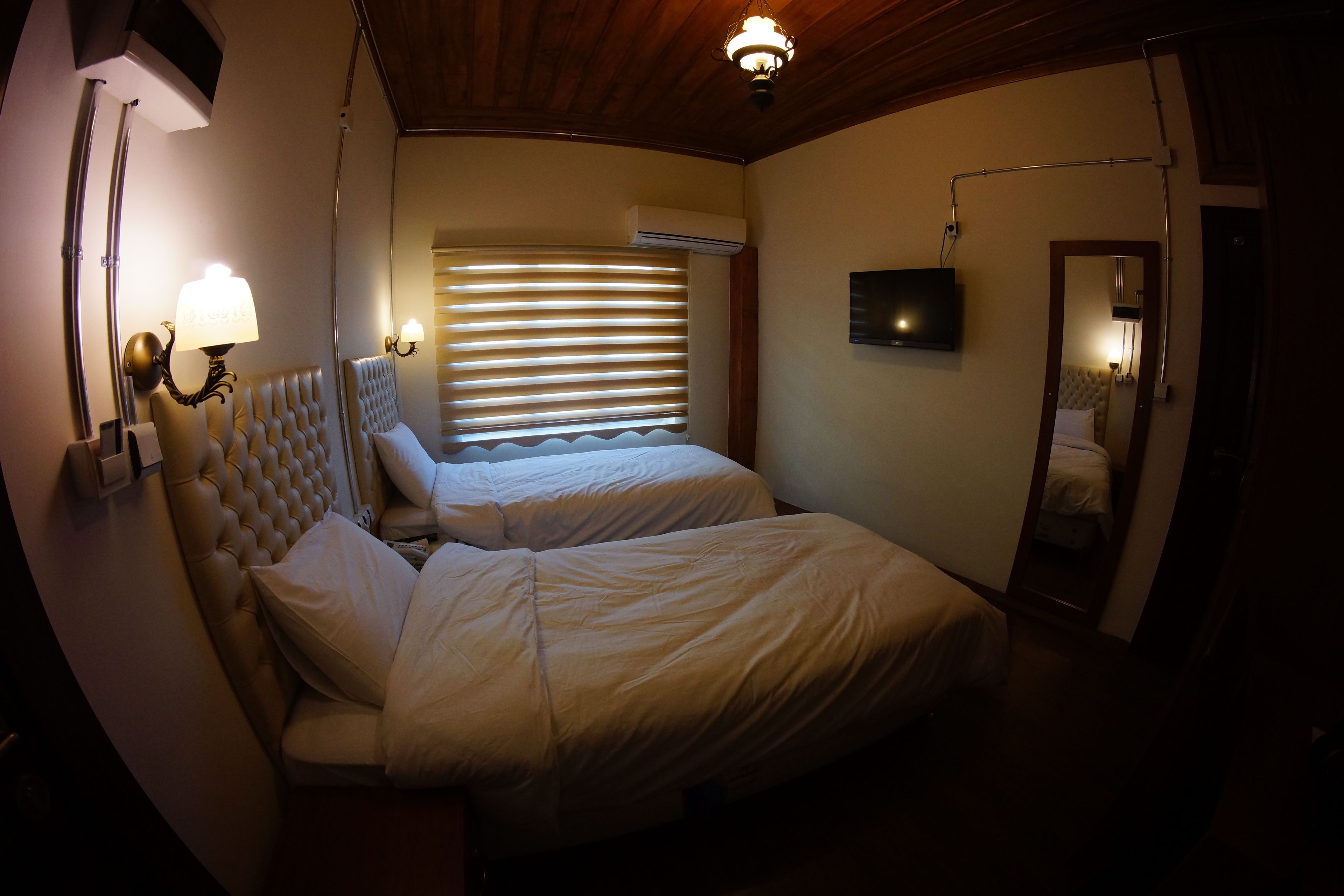 family twin room | in-room safe, desk, iron/ironing board, free wifi