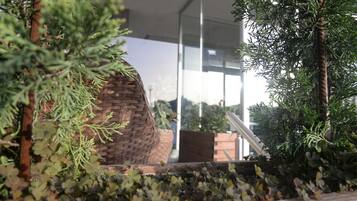 Fassade der Unterkunft