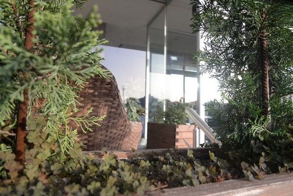 Fachada de la propiedad