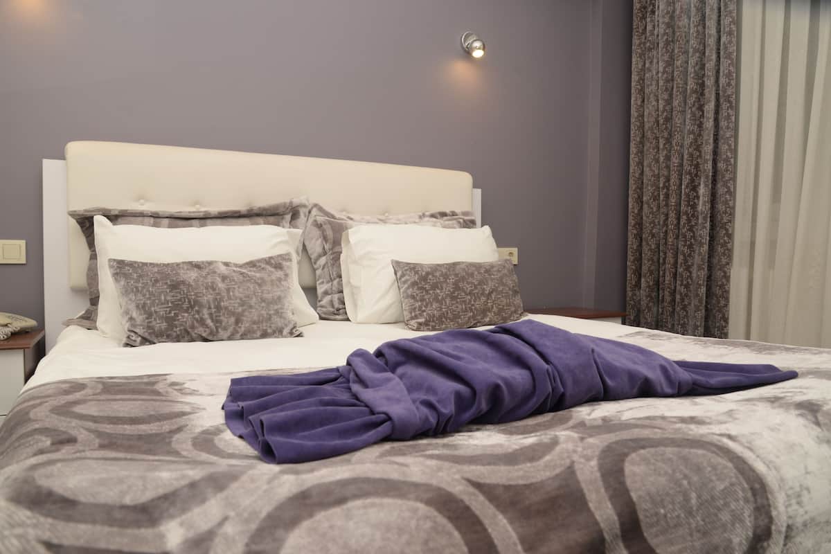 Deluxe Double Room, 1 Queen Bed | Minibar, in-room safe, desk, soundproofing