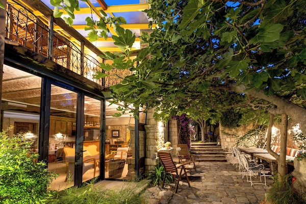 Entrada de la propiedad