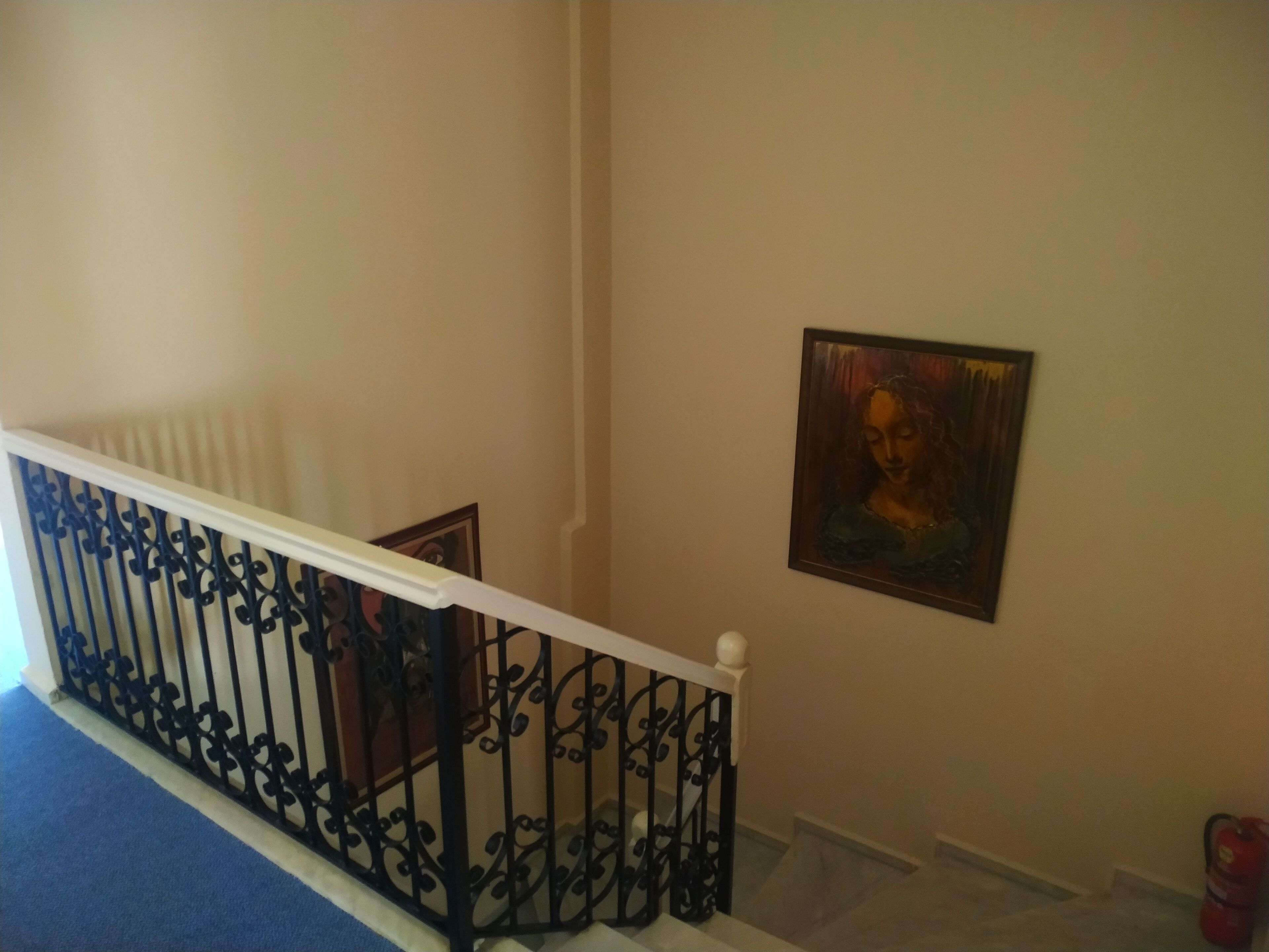 handrails in hallways