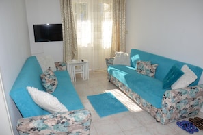 Family Apartment, 1 Bedroom | Living room