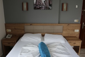 Standard Double Room | Premium bedding, desk, blackout drapes, free WiFi - Otel Eroglu (Fethiye)