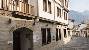 Façade de l’hébergement