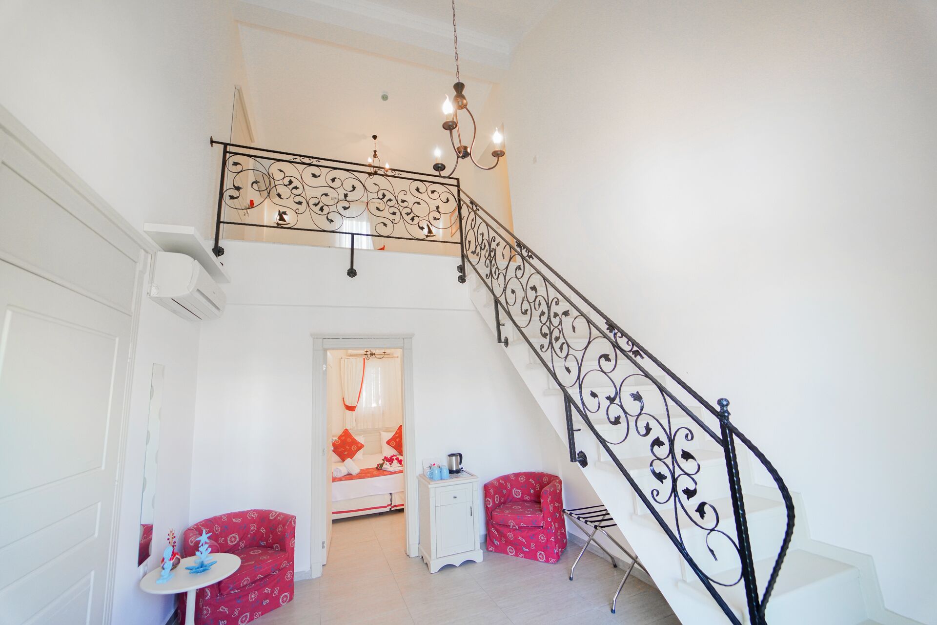 family room, connecting rooms, sea view | living area | lcd tv