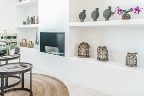 Lobby sitting area - Hotel Boutique & Spa Las Mimosas Ibiza (Sant Josep de sa Talaia)