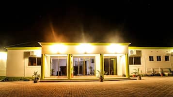 Front of property - evening/night