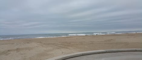 On the beach