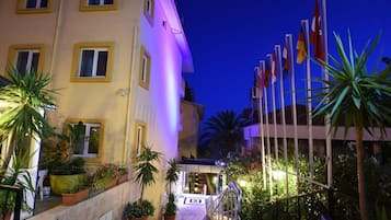 Voorkant van accommodatie