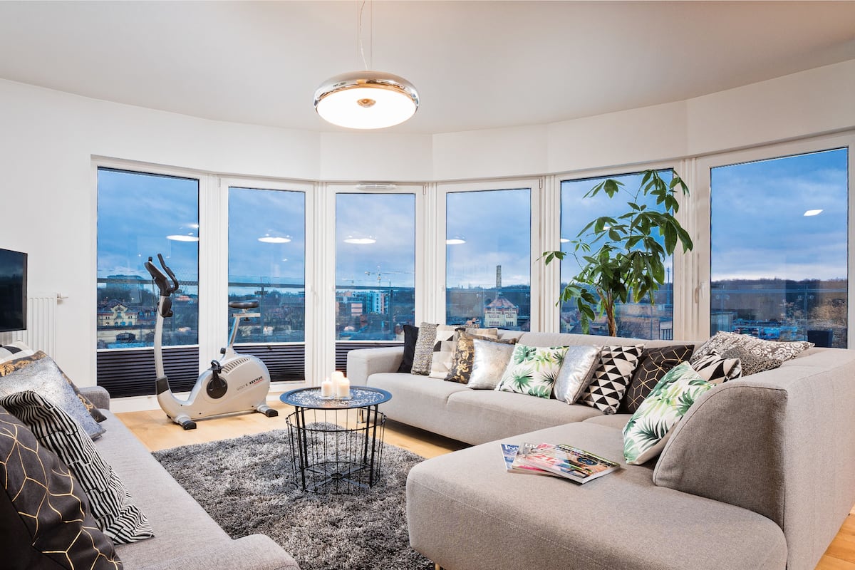 Apartment (Penthouse) | Individually decorated, individually furnished, laptop workspace