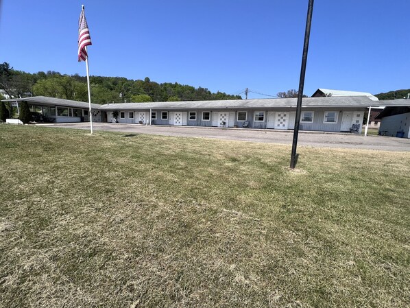 Overnatningsstedets facade