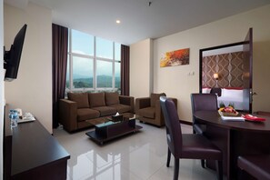 Suite, flere senger, ikke-røyk, badekar (Living Room;Presidential) | Utsikt fra rommet