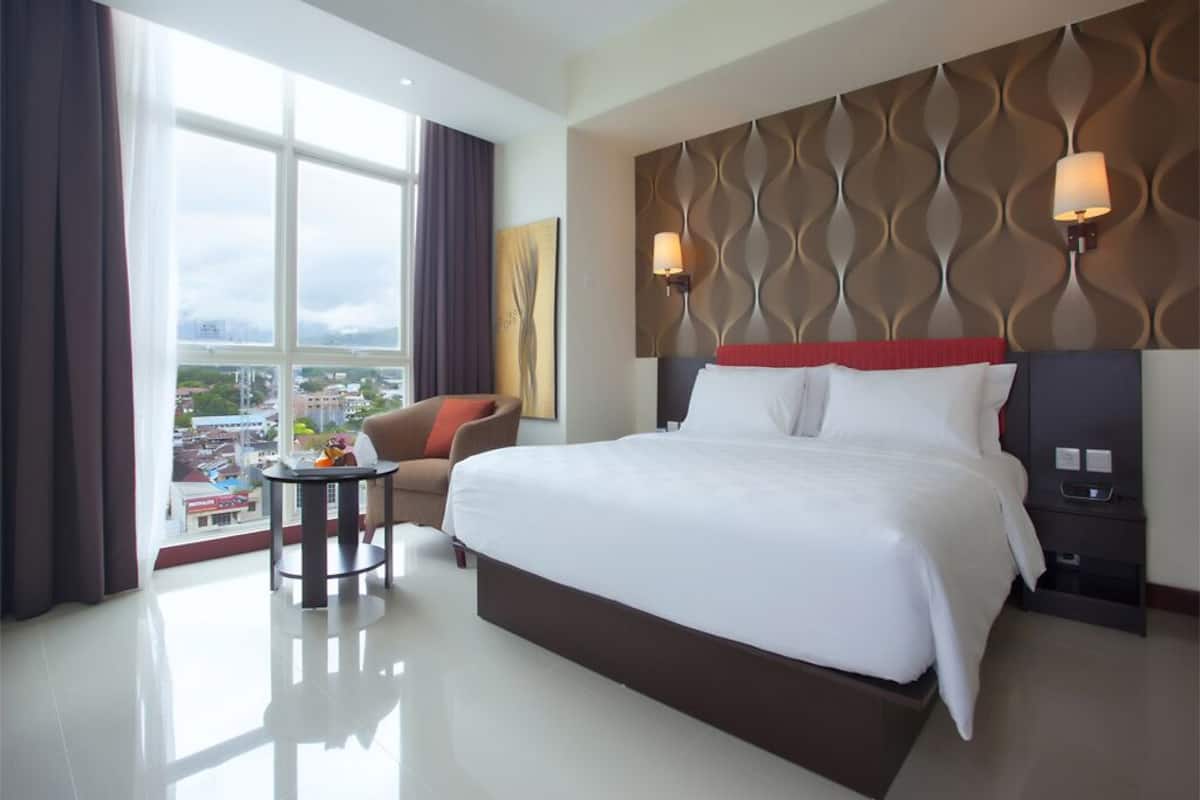 Deluxe-Zimmer, 1 Queen-Bett, Nichtraucher, Stadtblick