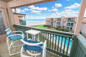 Balcony view - Condos by Beach Vacations North (Myrtle Beach)