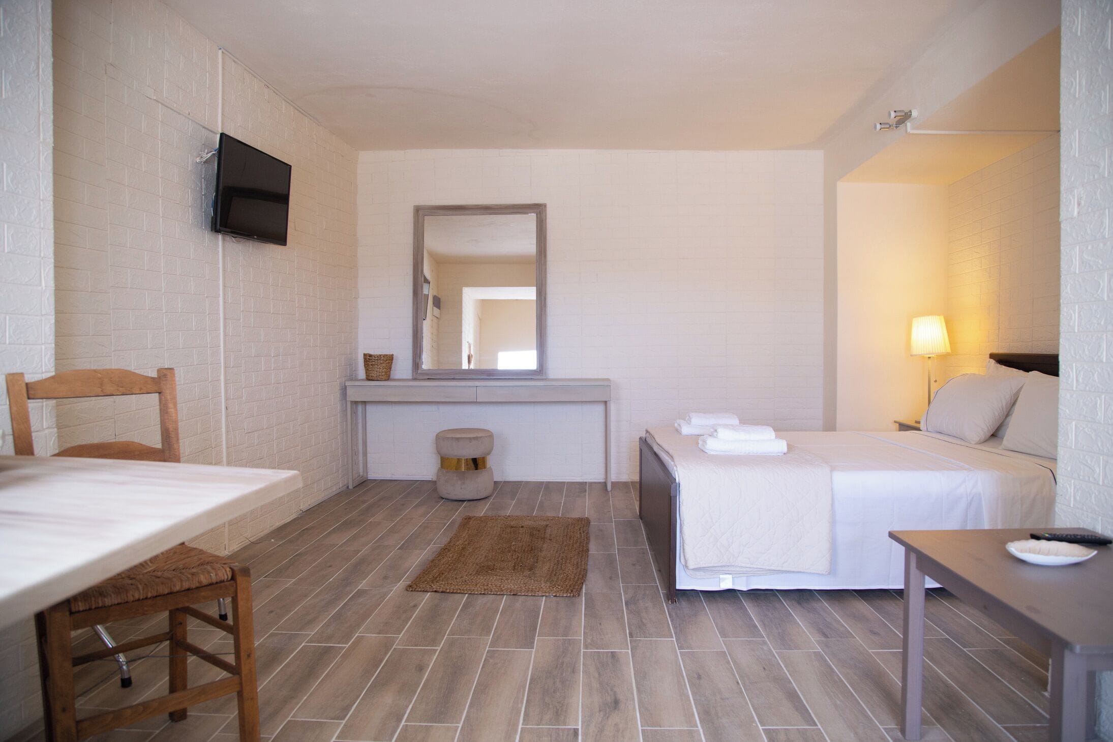 Double Room Sea View | Zimmersafe, individuell dekoriert, individuell eingerichtet