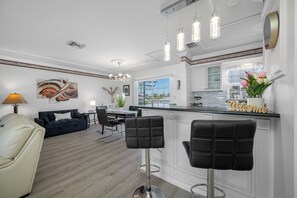 Carousel Suites #10 | In-room dining - Carousel Suites (Redington Shores)