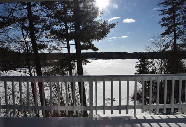 Room, 1 King Bed, Private Bathroom, Lake View | View from room