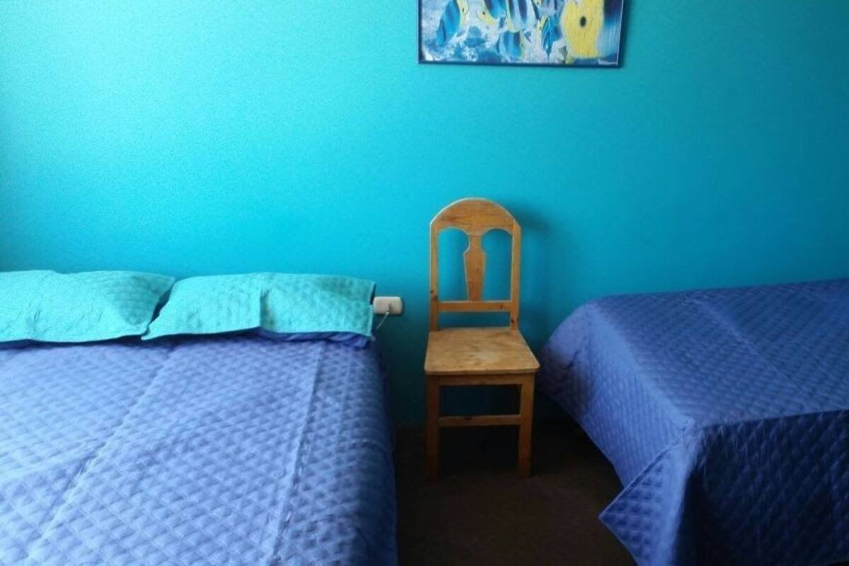 Habitación doble | Cortinas opacas y wifi gratis