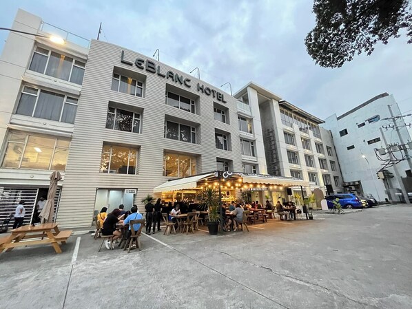 Voorkant van accommodatie