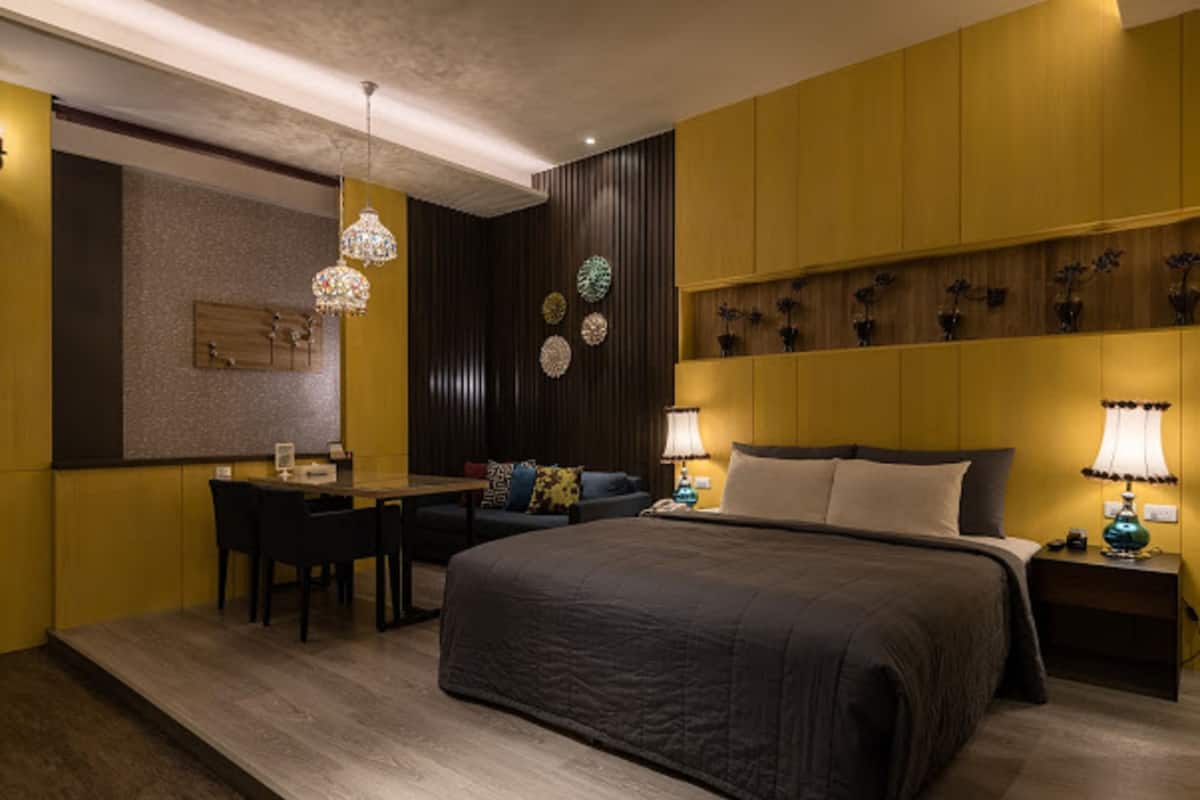Habitación cuádruple familiar | Escritorio, cortinas opacas, sistema de insonorización