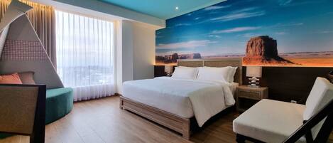 エグゼクティブ ルーム | ミニバー (無料)、セーフティボックス (室内)、デスク、ノートパソコン用作業スペース