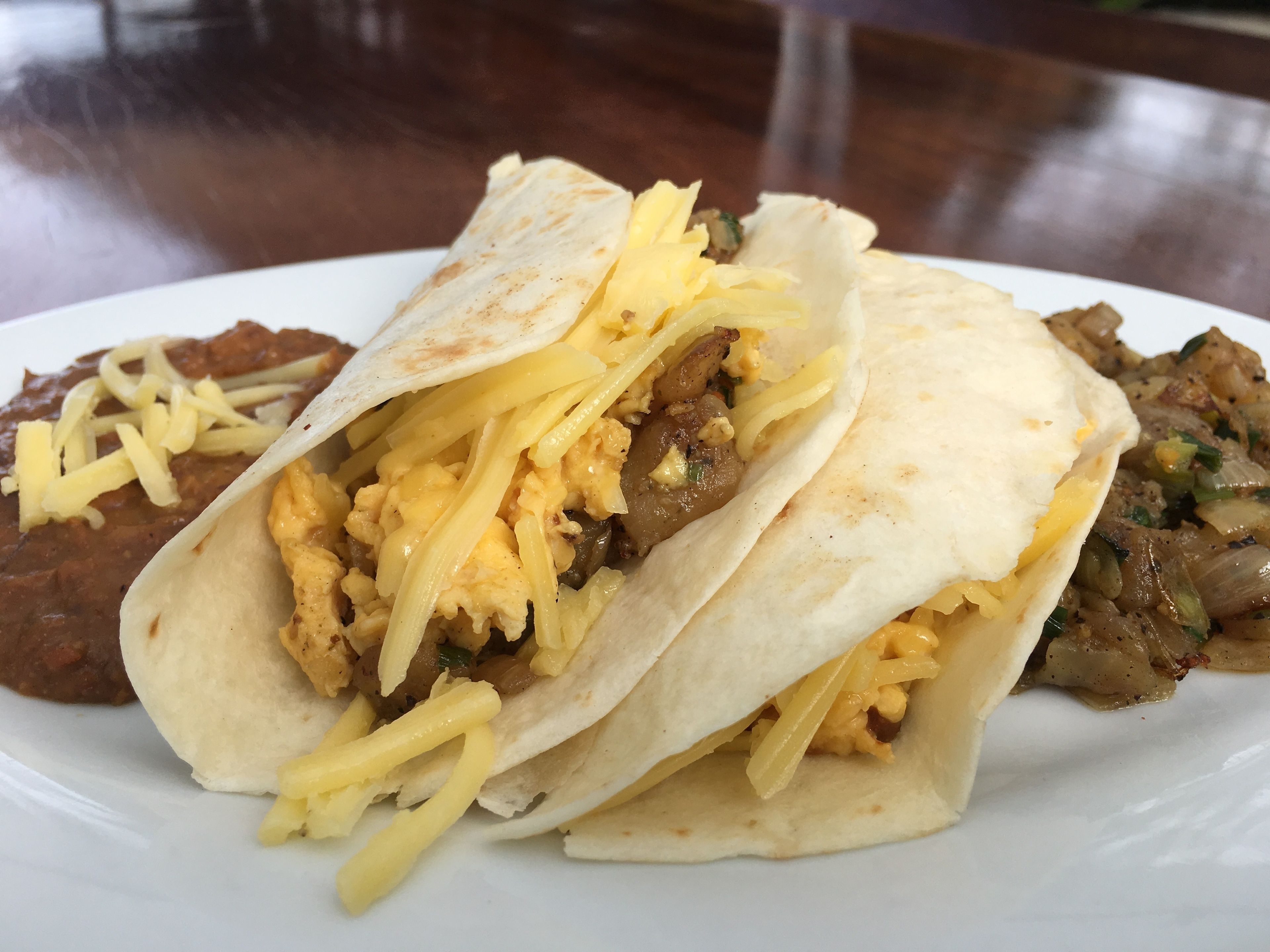 free cooked-to-order breakfast