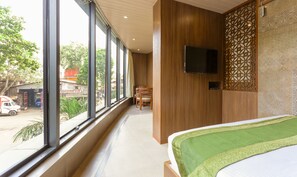 Premium-Doppelzimmer, 1 Schlafzimmer | Schreibtisch, kostenloses WLAN