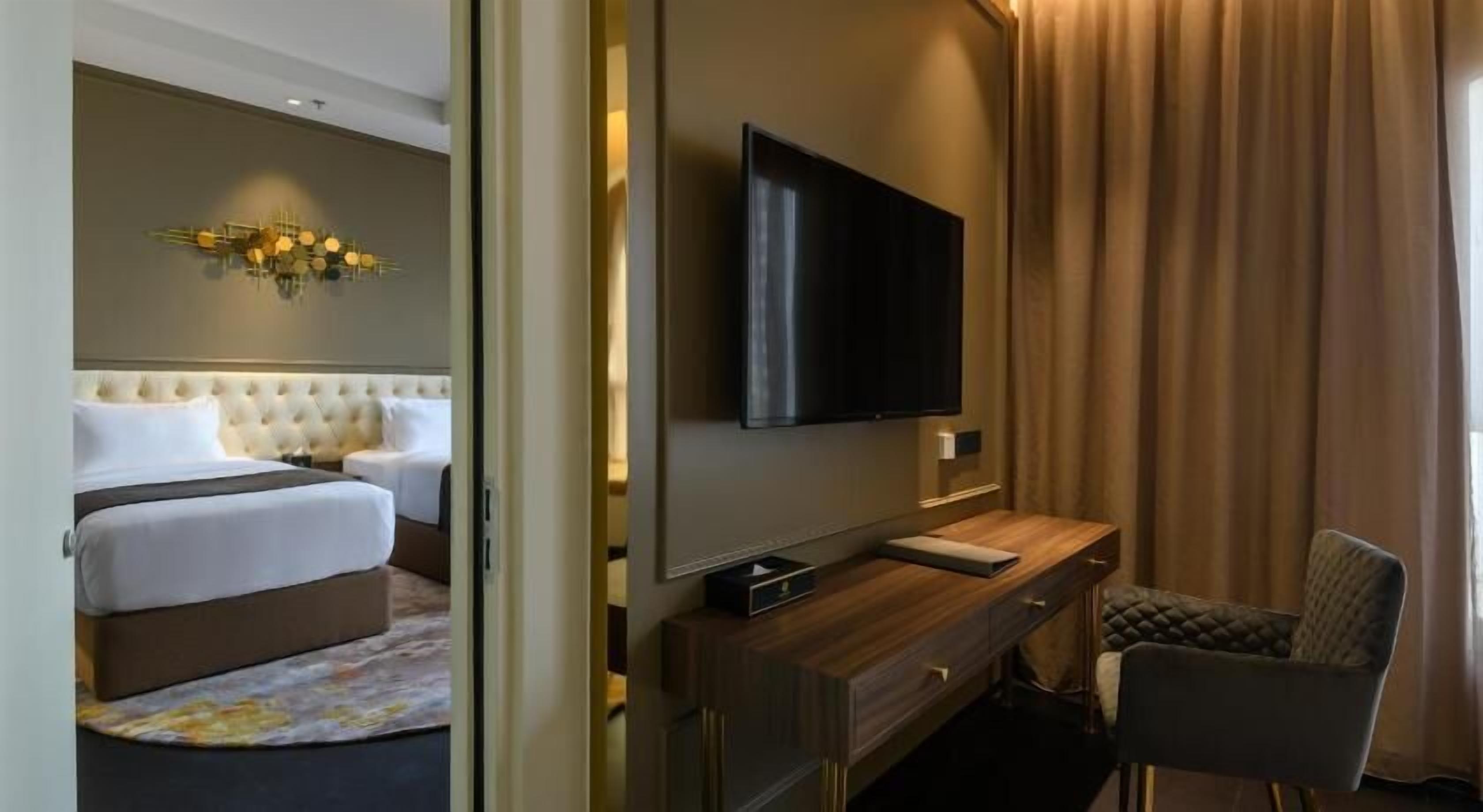 1 habitación y ropa de cama de alta calidad 