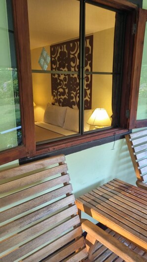 Queen Air Conditioning Room with Garden View | Terrasse/Patio