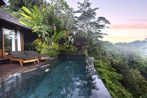 Villa Deluxe, alberca privada, vista al río | Vista desde la habitación