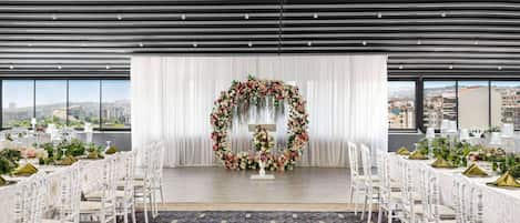 Indoor wedding