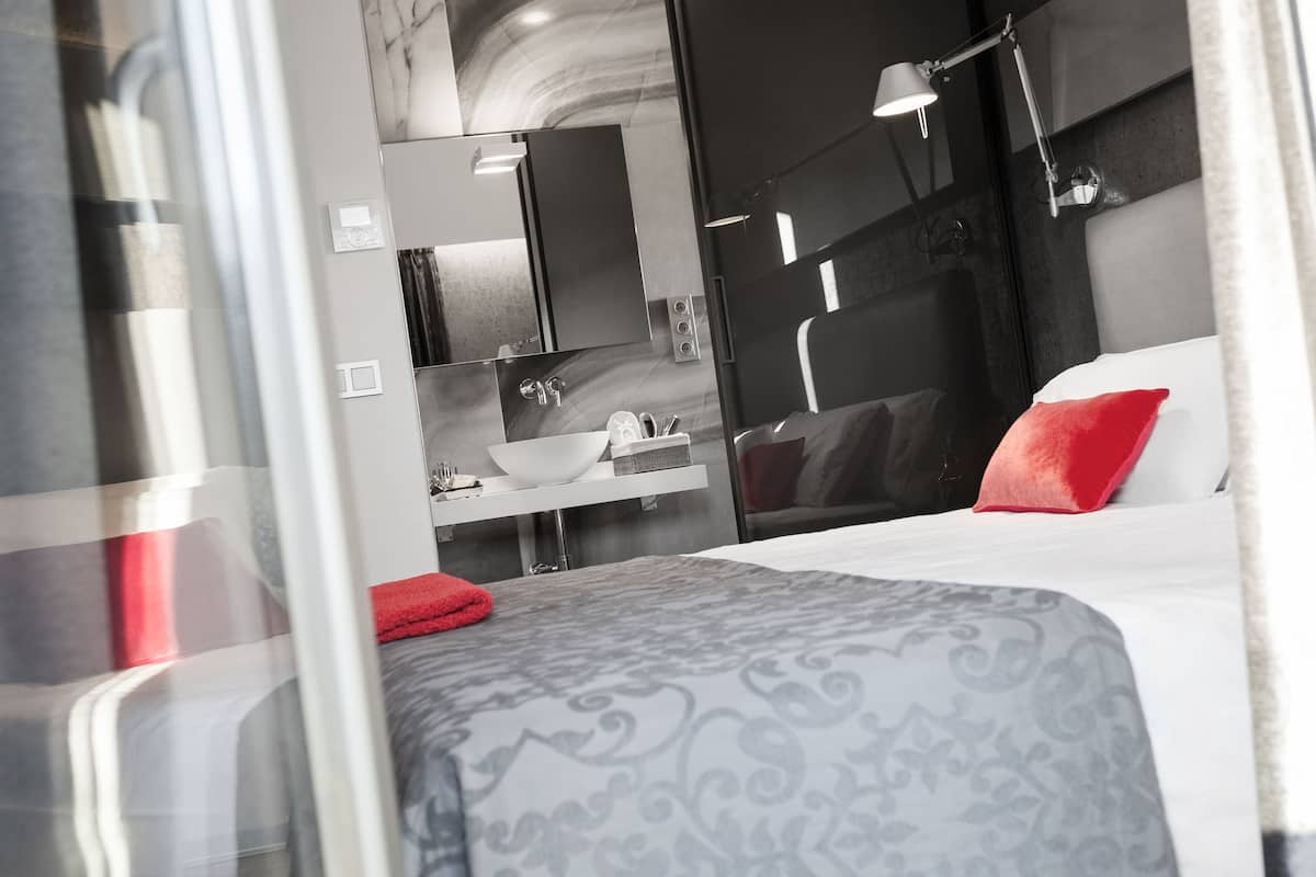 Deluxe Double or Twin Room, Pool View (ILARGI ) | Frette Italian sheets, down duvets, Select Comfort beds, free minibar