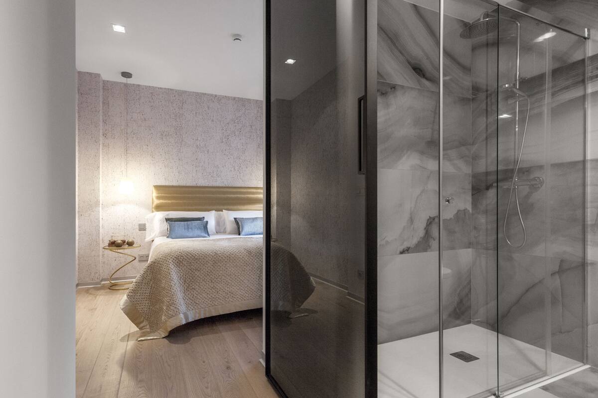 豪華套房, 泳池景觀 (BETIZU) | 義大利 Frette 床單、羽絨被、Select Comfort 床墊、免費迷你吧