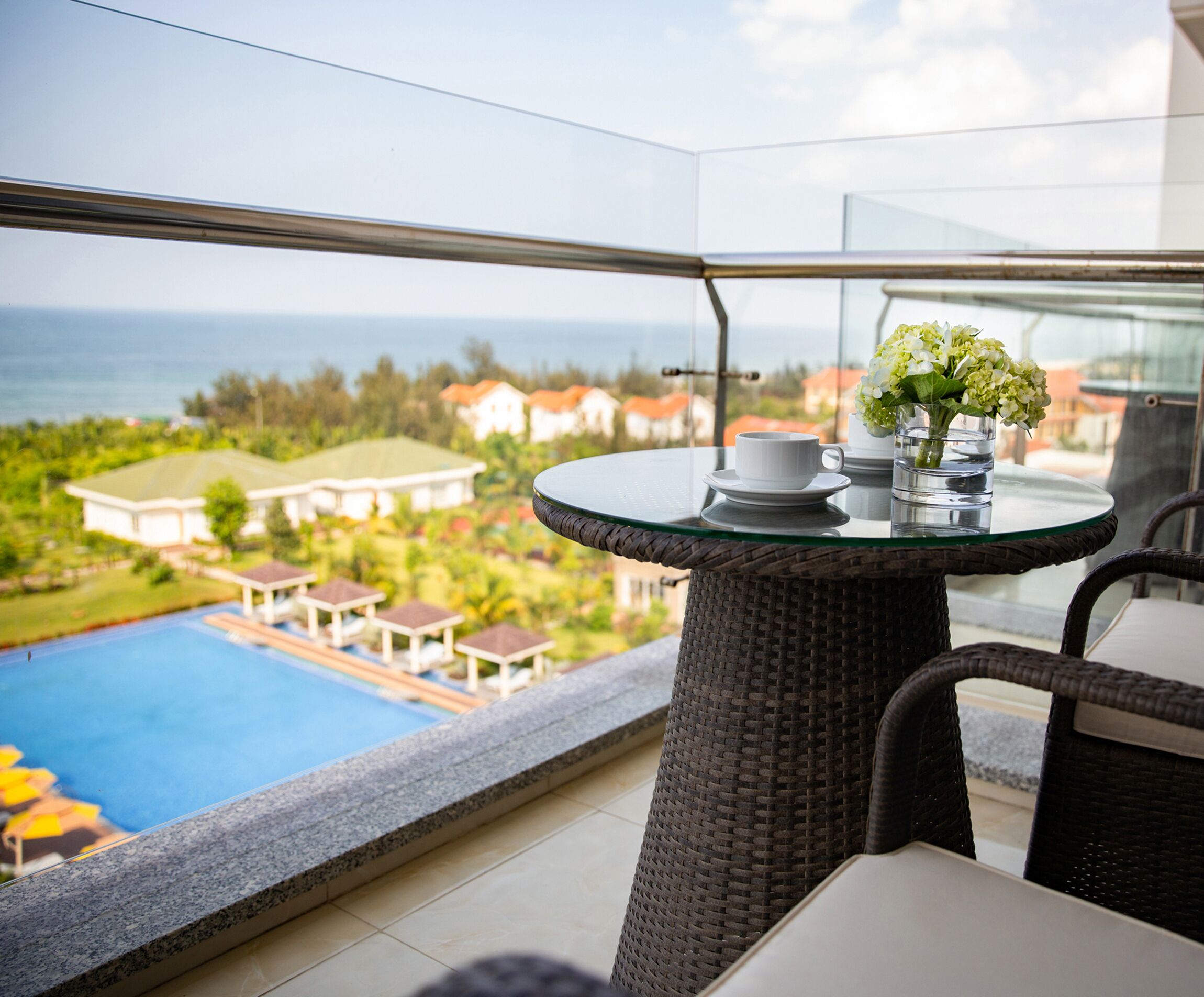 Phòng 2 giường đơn Superior, quang cảnh biển | Quang cảnh từ phòng