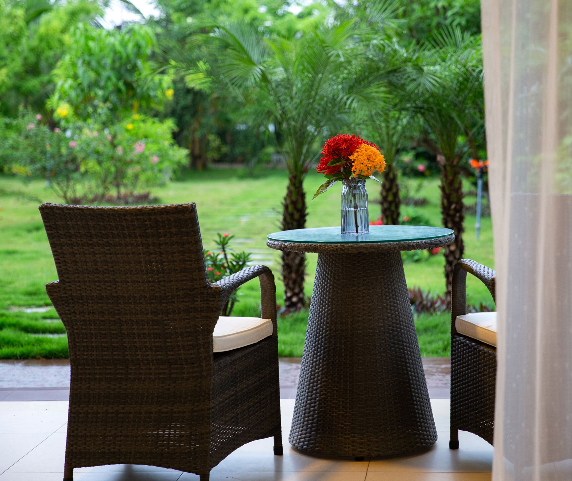 beachfront villa | view from room