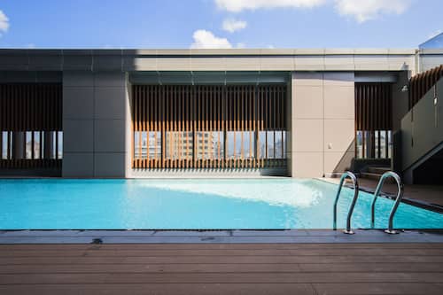 Seasonal outdoor pool