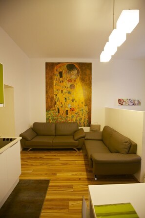 Appartamento Classic, 1 camera da letto, cucina | Soggiorno | TV a schermo piatto