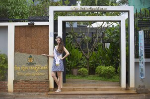 Framhlið gististaðar