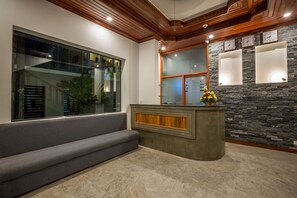 Sala de estar en el lobby