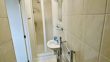 Double Room | Bathroom | Shower, free toiletries, hair dryer, towels